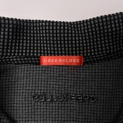 GREENCLUBS グリーンクラブ スヌーピー&ウッドストックデザイン 半袖ポロシャツ 4/ブラック
