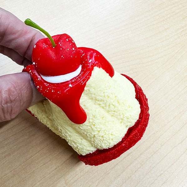 水感スクイーズ チェリープリン 水系スクイーズ ぷにぷに スイーツ