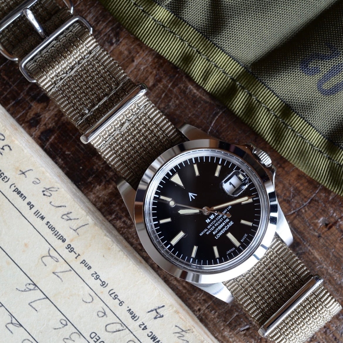 NAVAL WATCH FRXA002 Mechanical COW Leather Band | Barkoutsiders®︎
