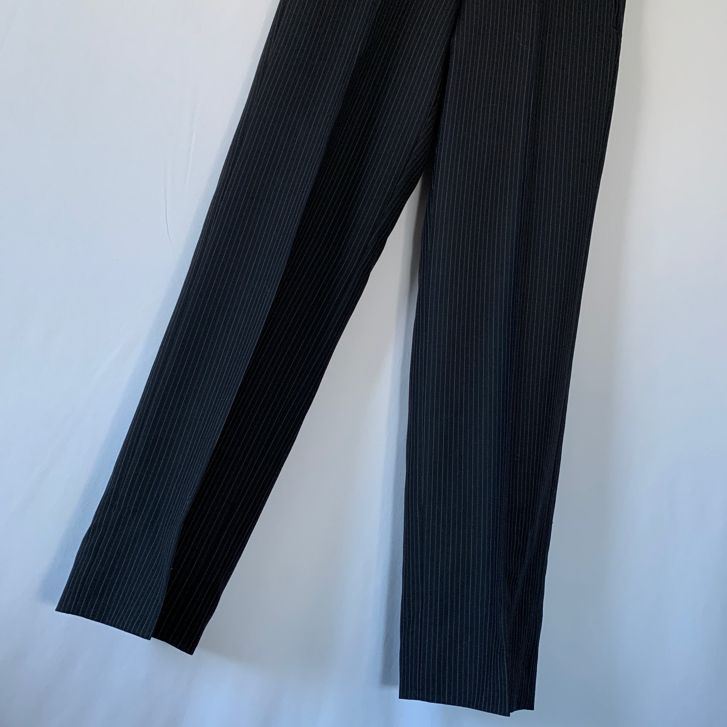 【GUCCI】グッチ トムフォード期 ブラックストライプセットアップ スーツ48 【GUCCI】グッチ トムフォード期 ブラックストライプセットアップ スーツ48