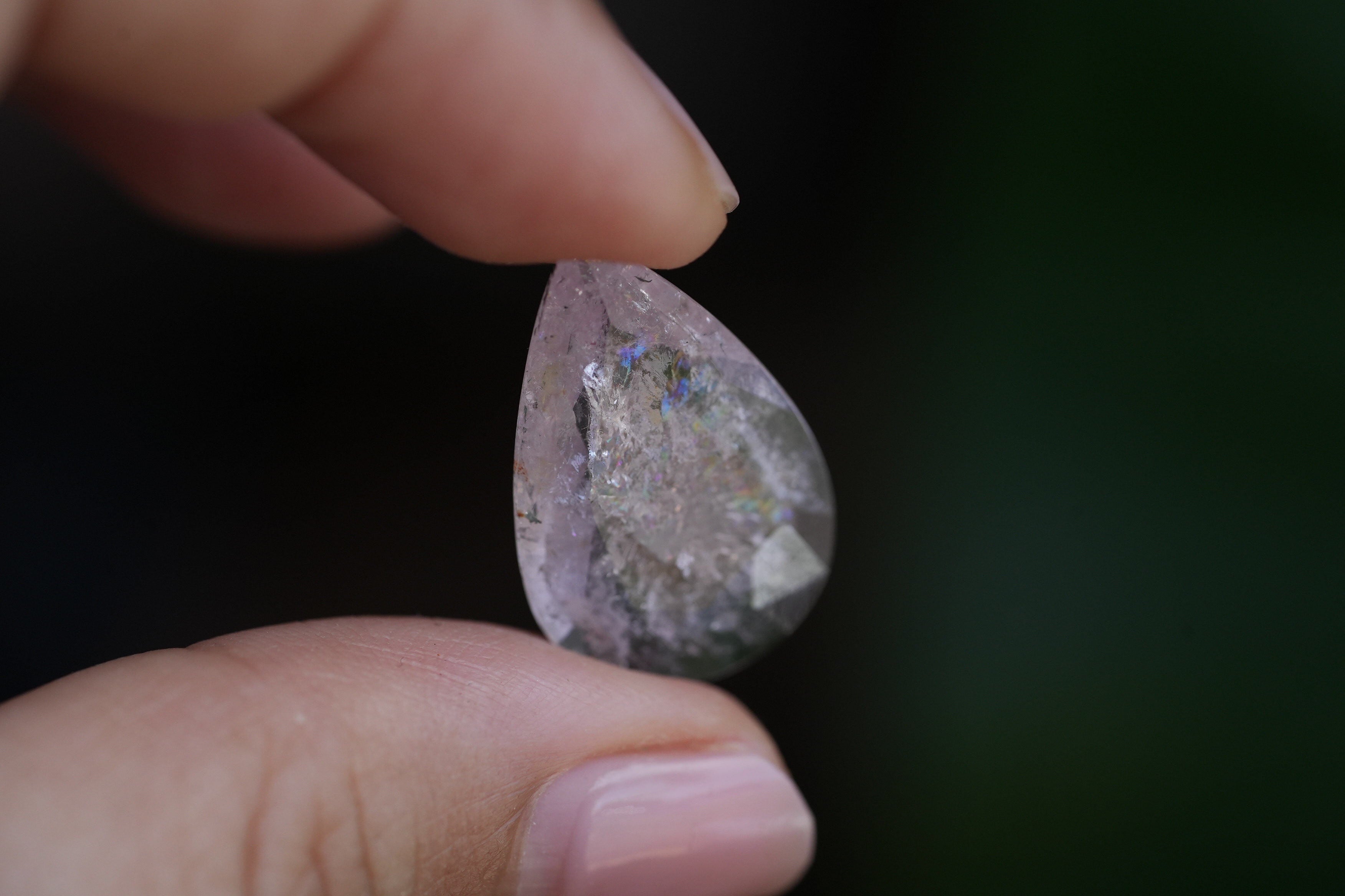 虹インクルージョン☆7.0ct☆ピンクトルマリン s1333 | Funky 虹インクルージョン☆7.0ct☆ピンクトルマリン s1333 | Funky