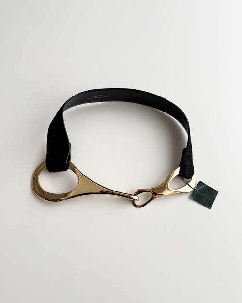 FW1996 GUCCI BY TOM FORD METALLIC BELT