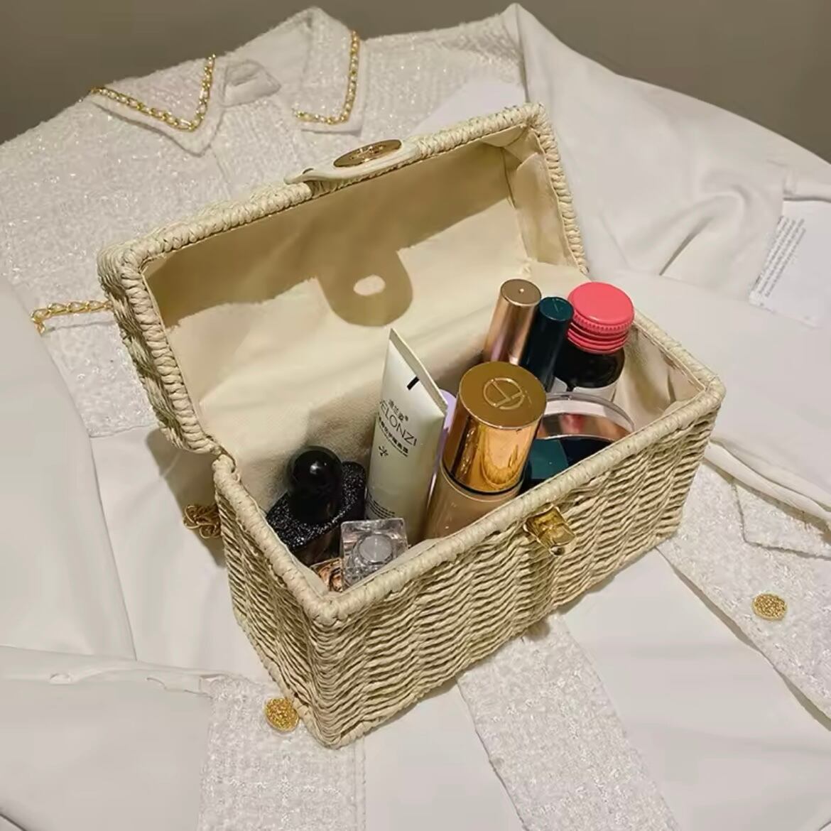 スクエアチェーンバスケット