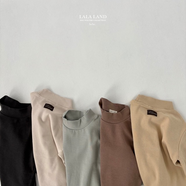 【予約】Peach Turtleneck Tee