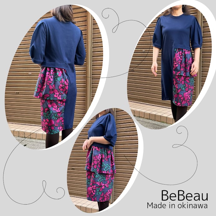 Be-Beau サイド フレアーチュニック - 画像3