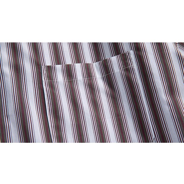 ★RETRO BLUE STRIPED TOURING SHIRT　　　A0659