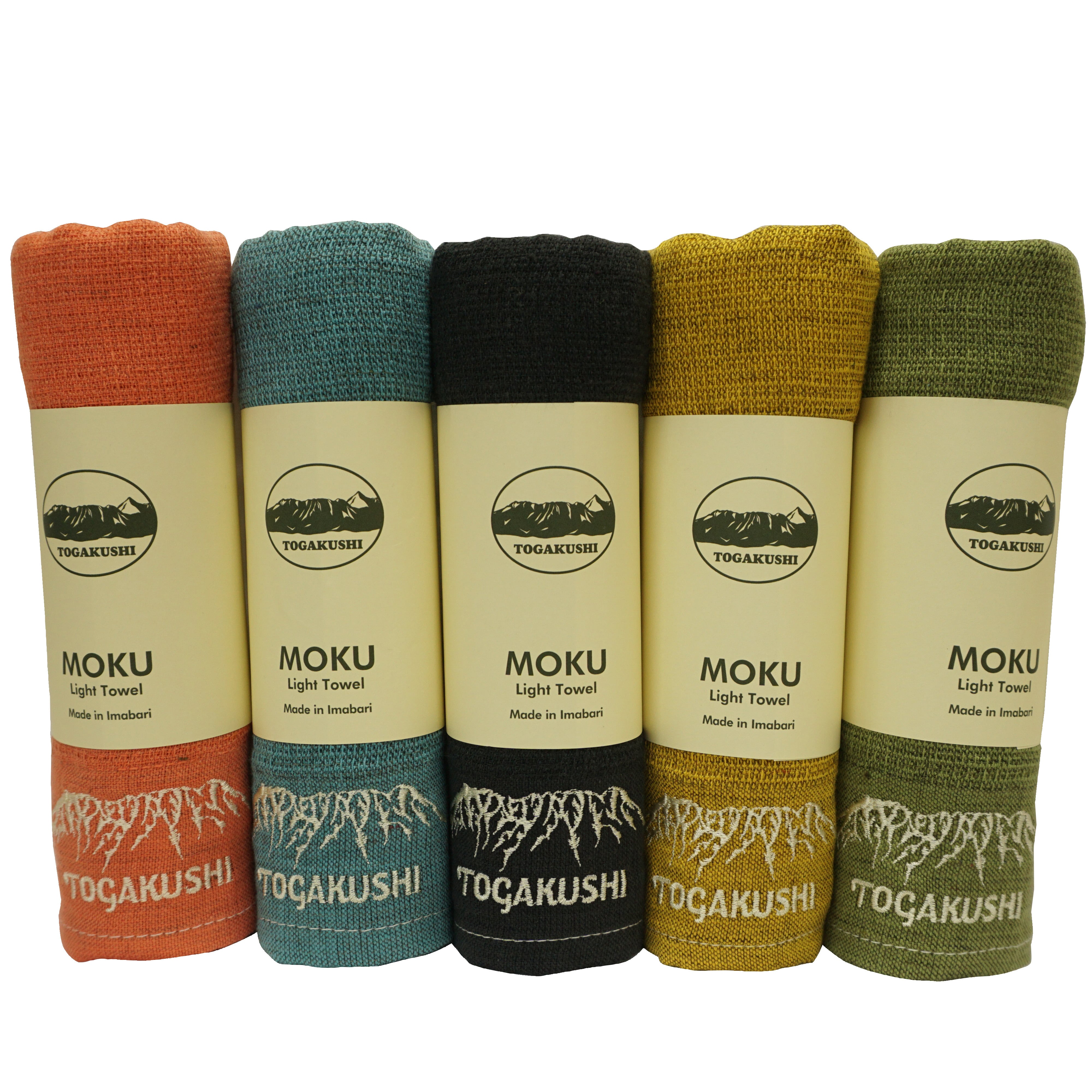 アウトドアタオルMOKU　Mサイズ　戸隠山刺繍