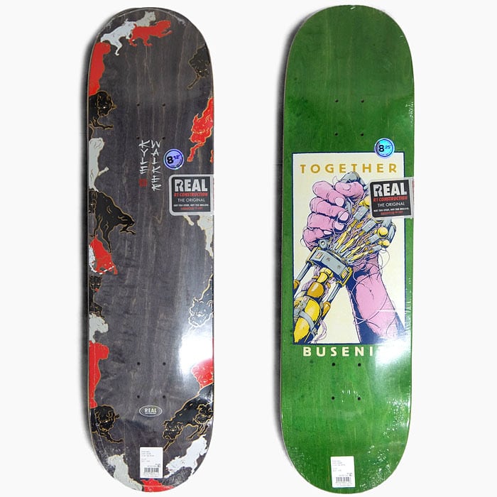 【スケボー デッキ 8.12 8.25】REAL SKATEBOARDS ONE OFF 28