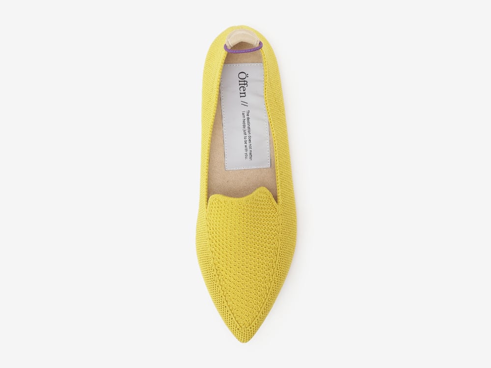 pointed-MUSEUM / YELLOW | Offen