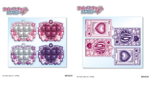 フォトぺたチャームステッカー