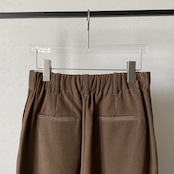【受注予約:11月上旬入荷予定】アーバンツイルハイウエストタックPT/ベージュ