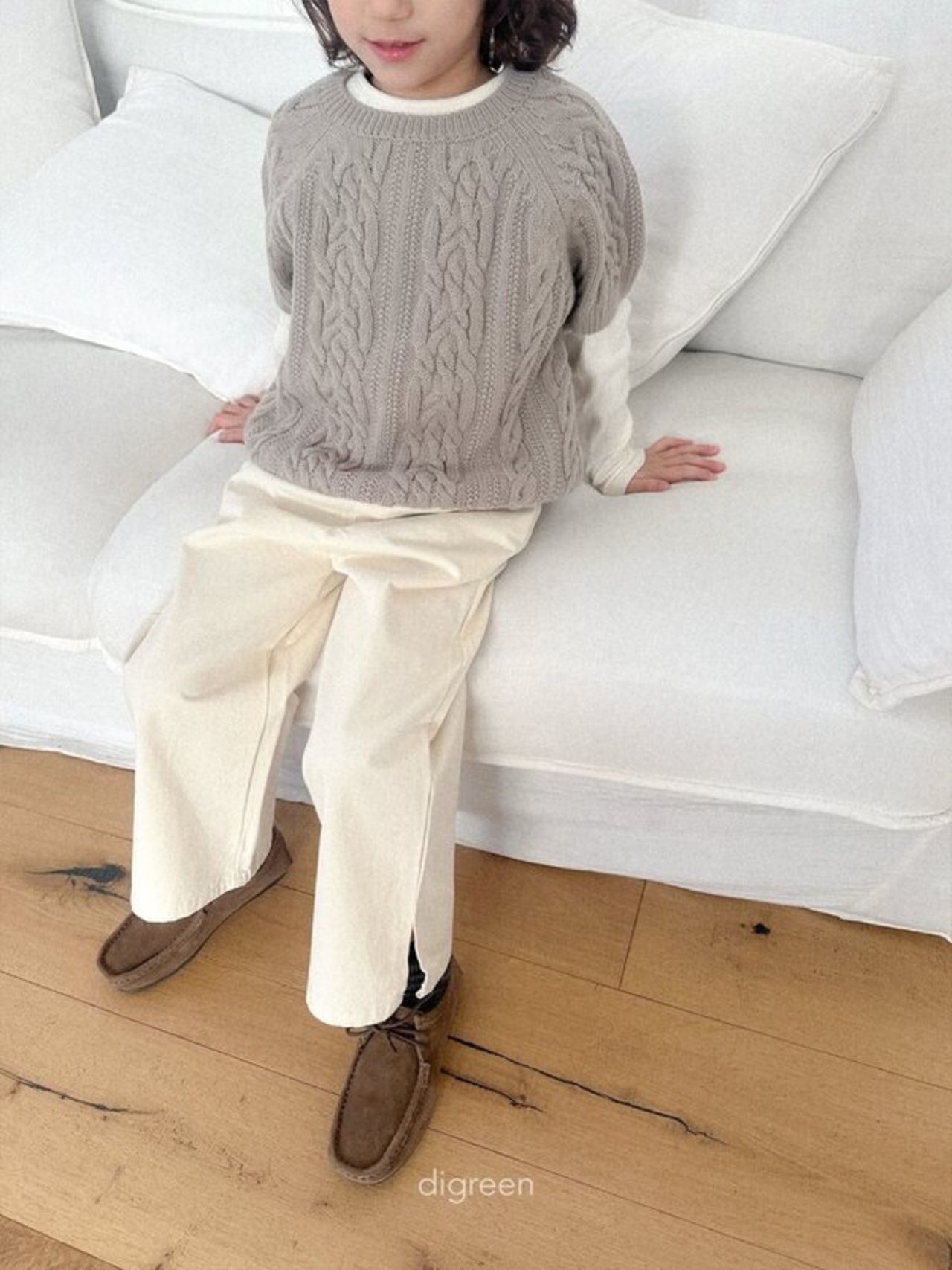 digreen 26/SS スリットパンツ