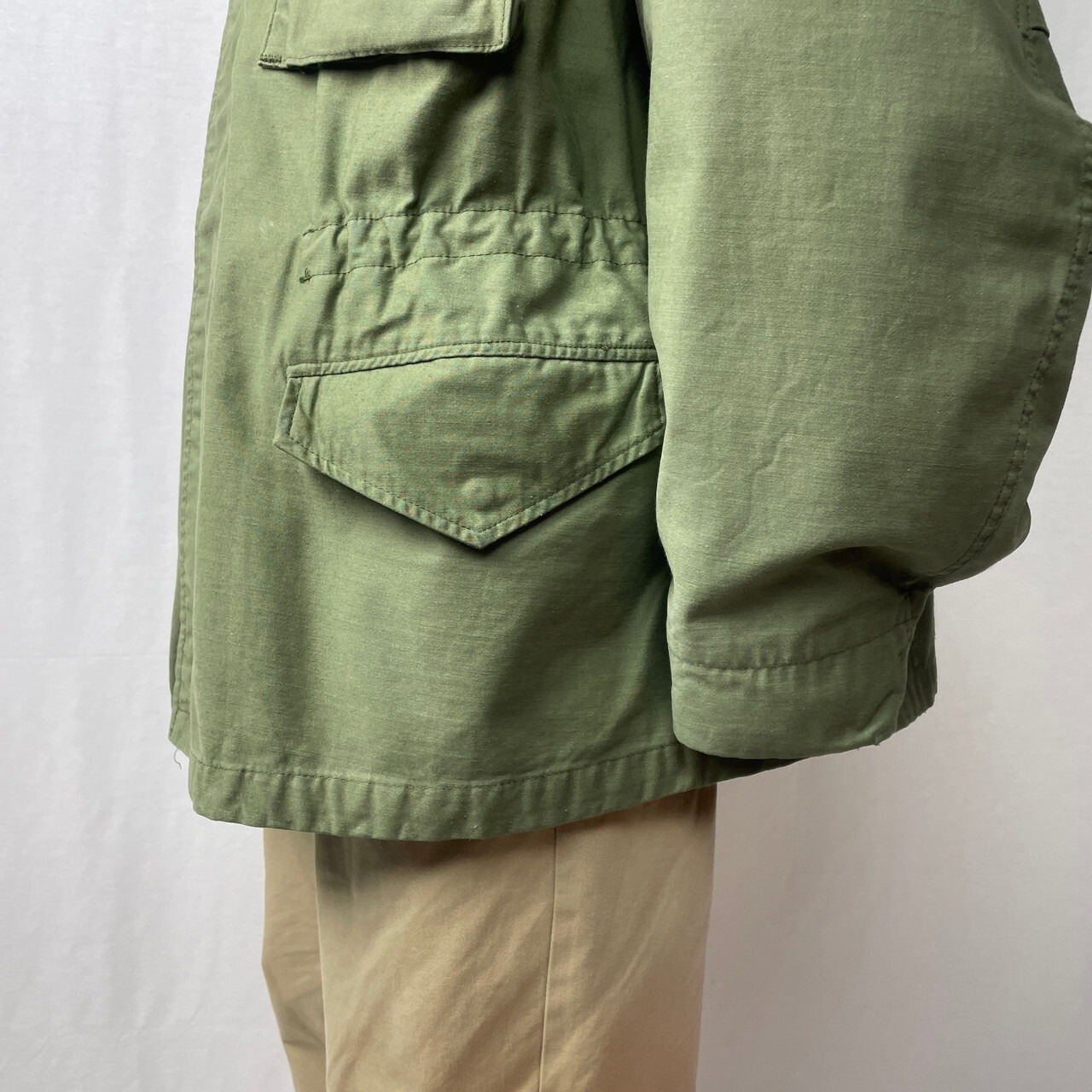 90年代 ALPHA INDUSTRIES アルファ 民間品 M-65 ミリタリー フィールド 