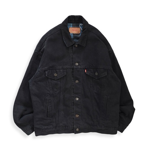 Levi‘s Black Denim Tracker Jacket 70417-9418