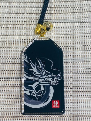 お守り型　ガラス守根付　6種