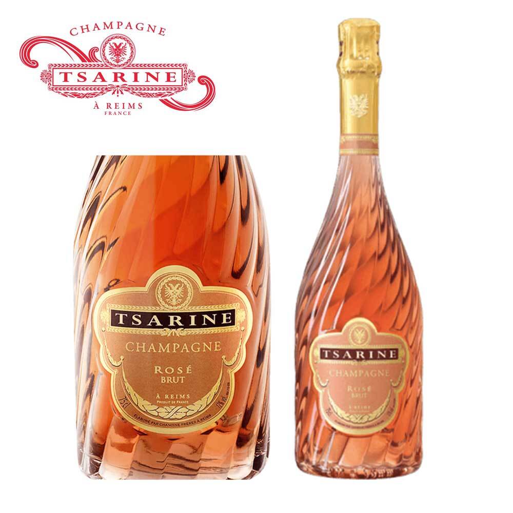 Tsarine Rose Brut　ツァリーヌ　ロゼ　ブリュット　750ml