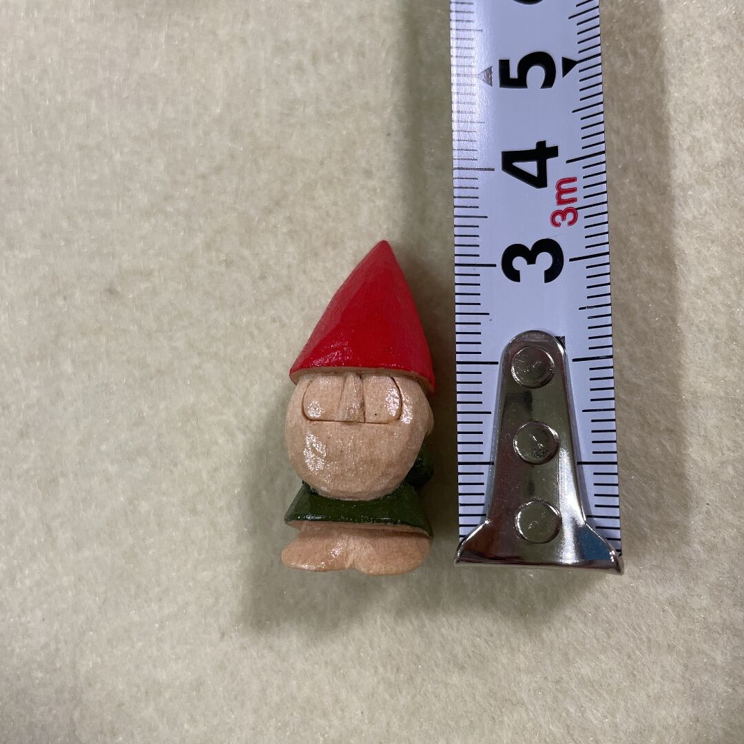 コロポックル 小人 小サイズ 赤色 | 北海道大自然の工芸品「橋本工芸