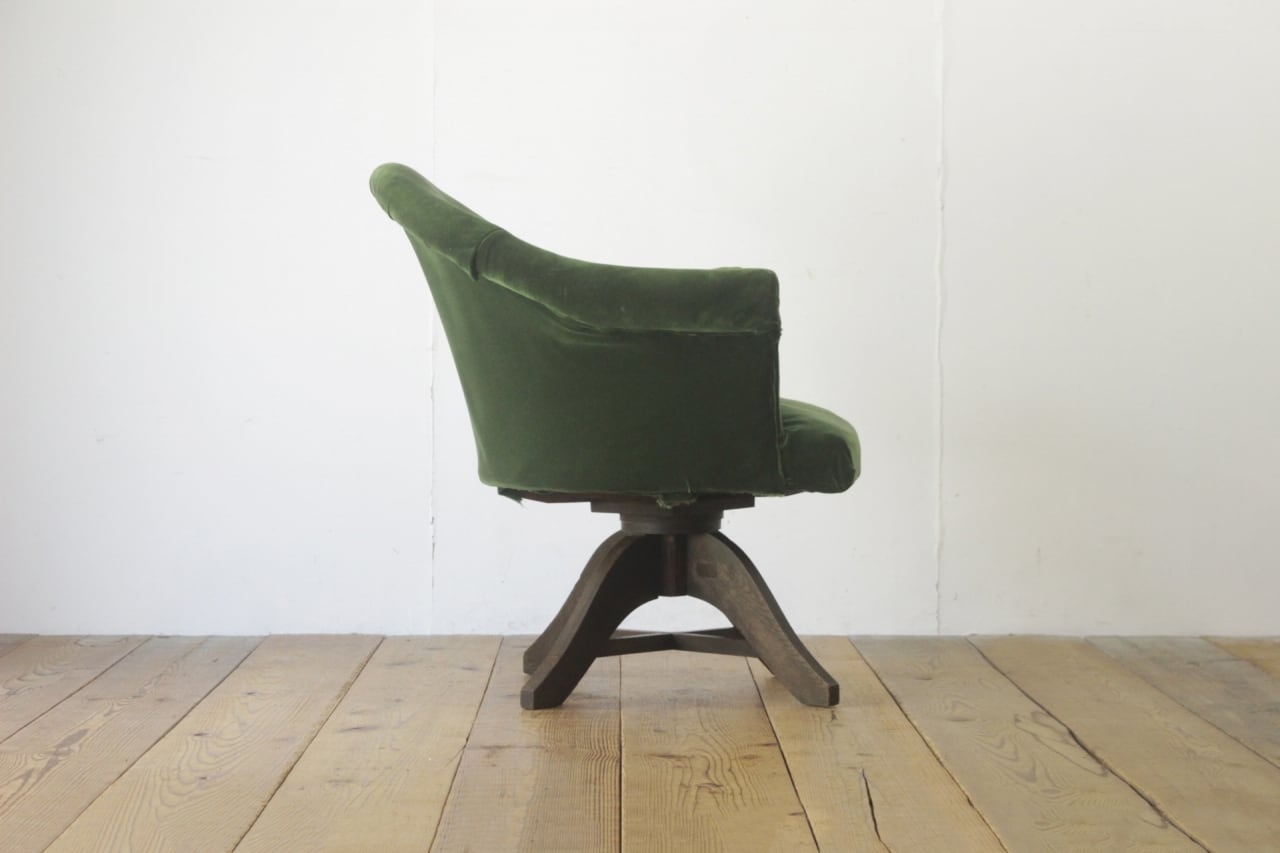 レトロ ドクターチェア 椅子 1Pソファ 一人掛け ラウンジ スプリング