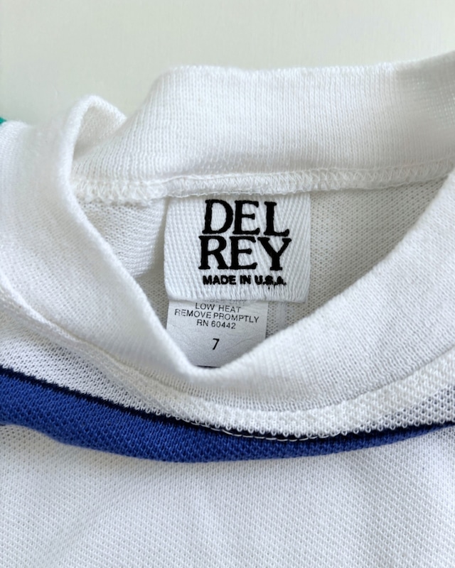 【5-6T相当・vintage】USA製　ボーダーtee