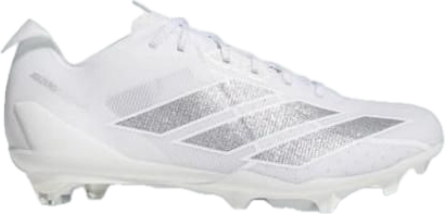 Adizero Electric 2025モデル クラウドホワイト・シルバーメタリック アメフト スパイク