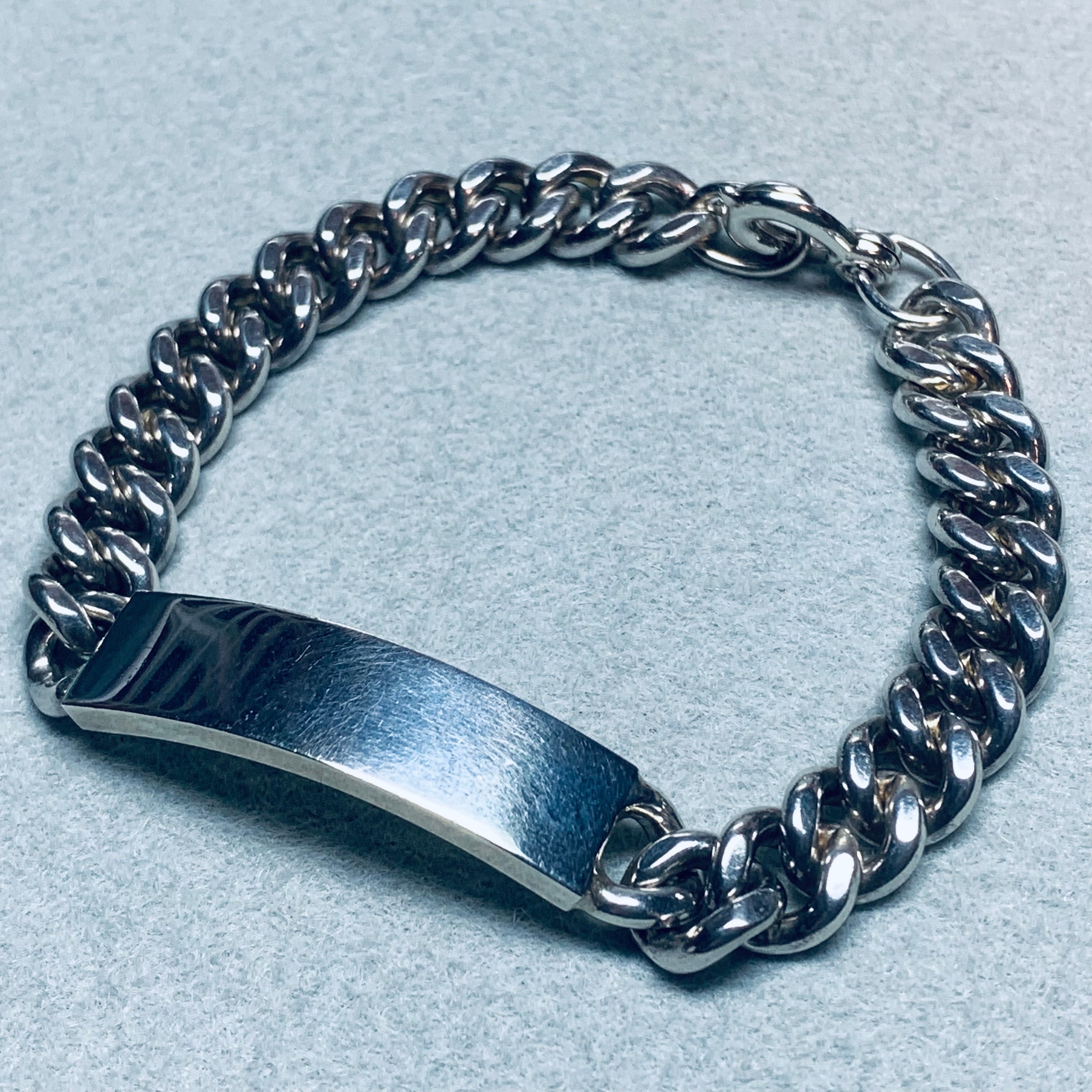 VINTAGE TIFFANY & CO. ID Bracelet Sterling Silver | ヴィンテージ ティファニー ID ブレスレット  スターリング シルバー | THE OLDER VINTAGE powered by BASE