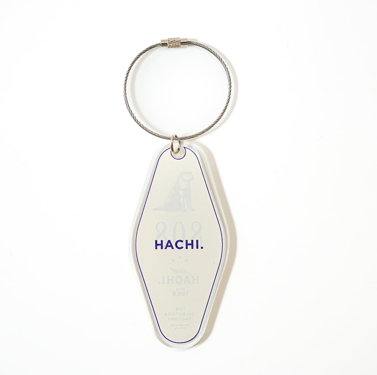 HACHI. MOTEL KEY HOLDER 808 | HACHI.THE SHIBUTORA FACTORY