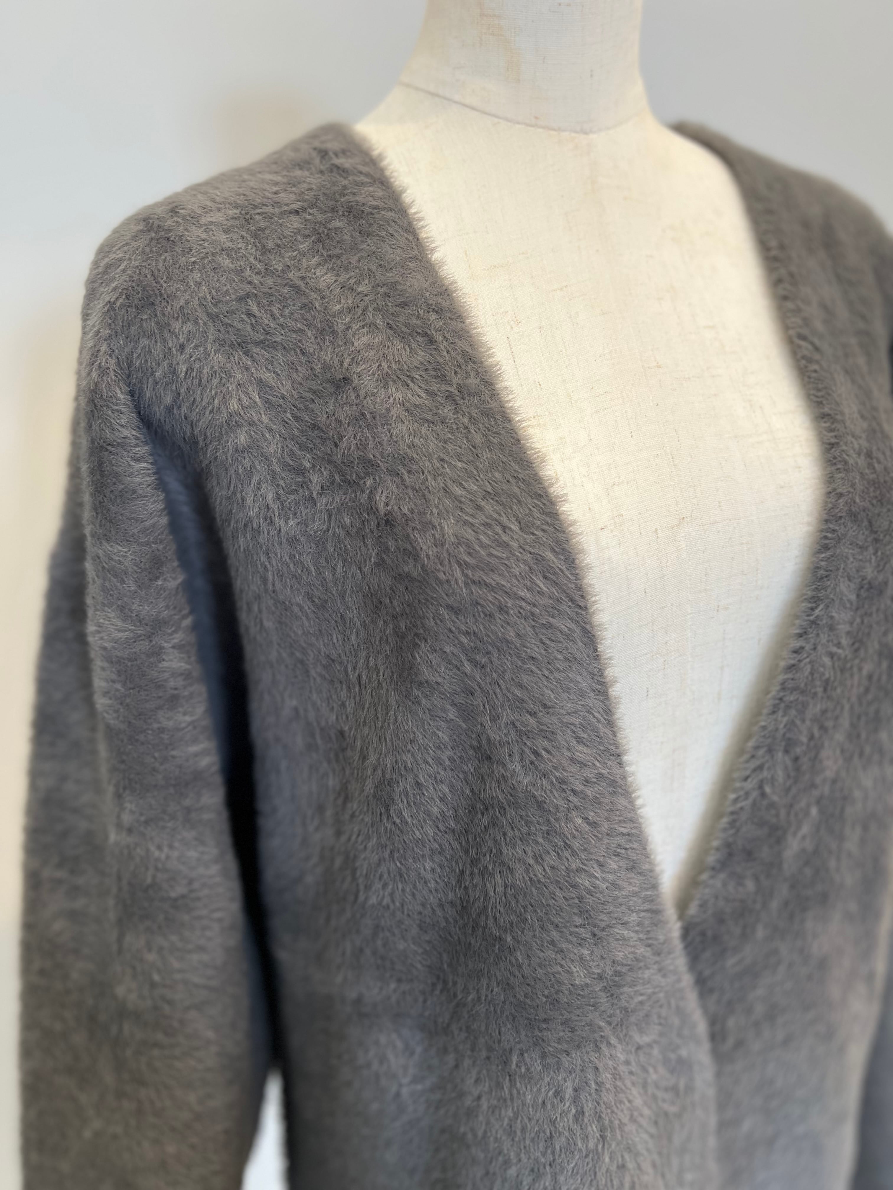 【DONA MARIE】フェザーヤーン二重臼カーディガン 888004