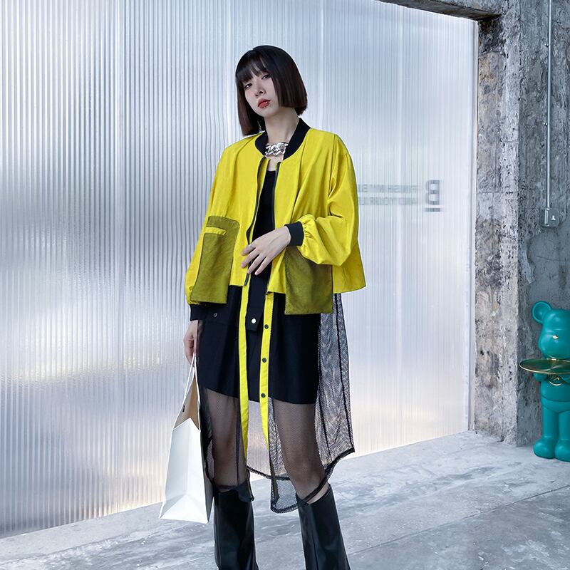 ジャケット レディーススプリングオータムメッシュ 春物 秋物 ラブタオタオダレンハウス11583680109