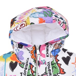 【KHRISJOY】PUFF KHRIS VEST GRAFFITI LOVE(MULTI)