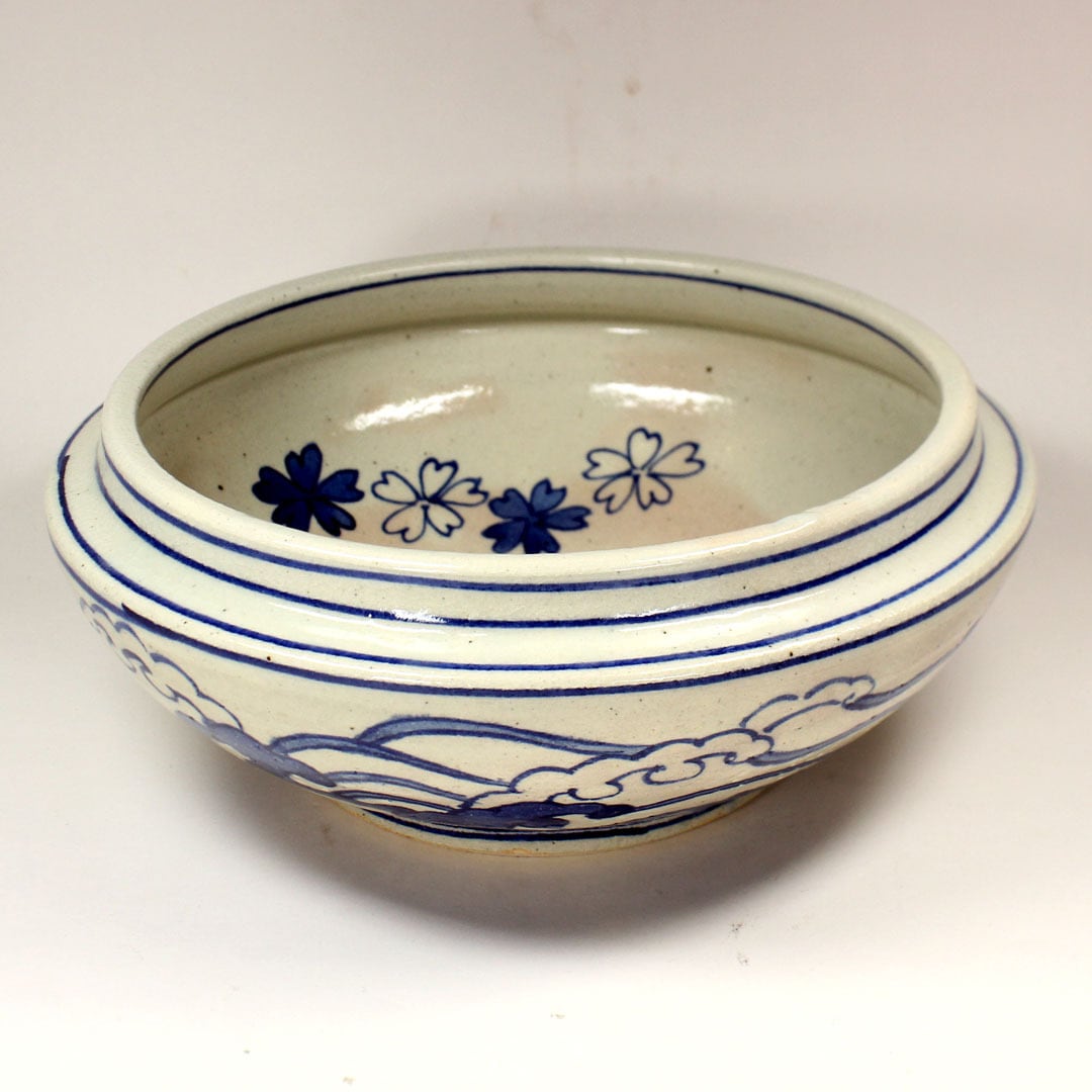 栗田庄左ェ門　押小路焼　赤絵　芋頭　水指　茶道具　共箱 栗田庄左ェ門 押小路焼 赤絵 芋頭 水指 茶道具 共箱 栗田庄左ェ門