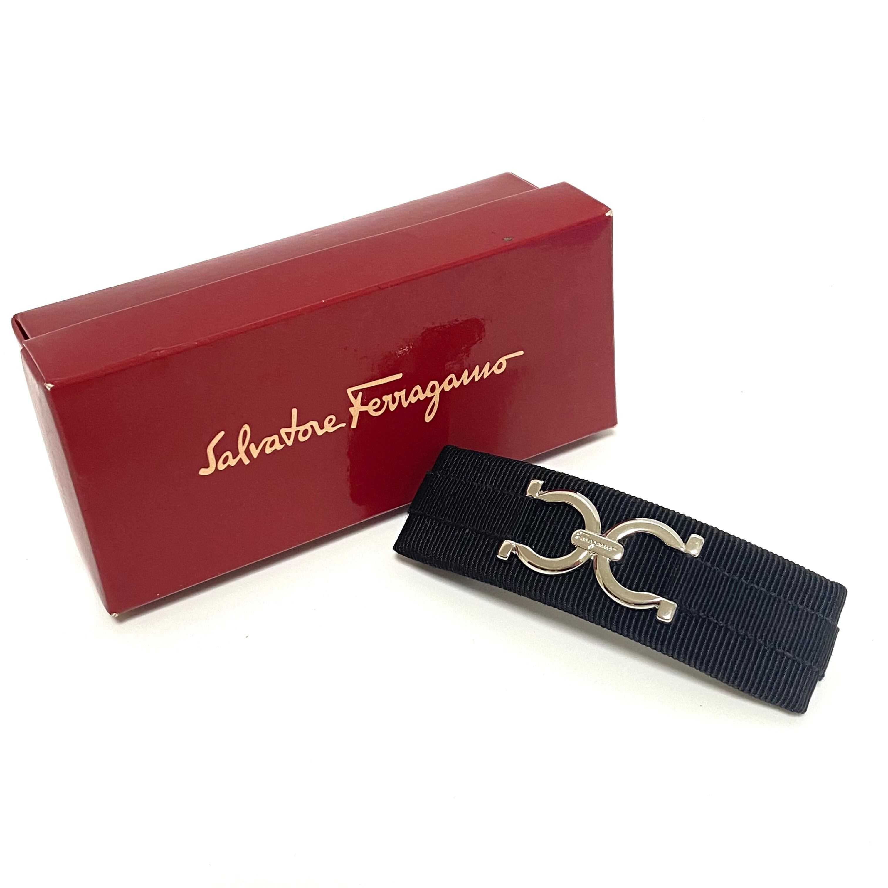 Salvatore Ferragamo フェラガモ バレッタ ブラック 11092-202308 | rean