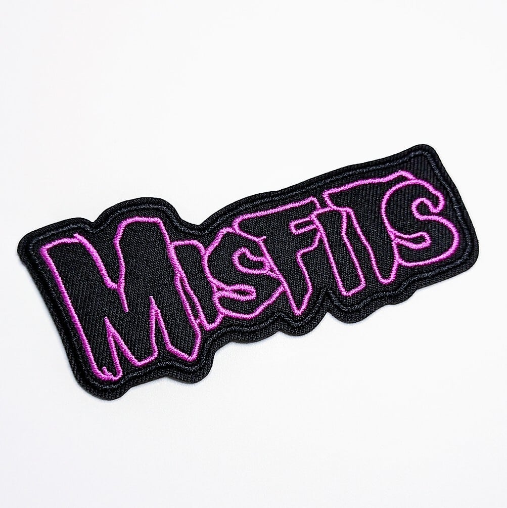 送料無料! ★刺繍アイロンワッペン★【 The Misfits (ミスフィッツ) 】 〚アメリカン雑貨 アメトイ〛