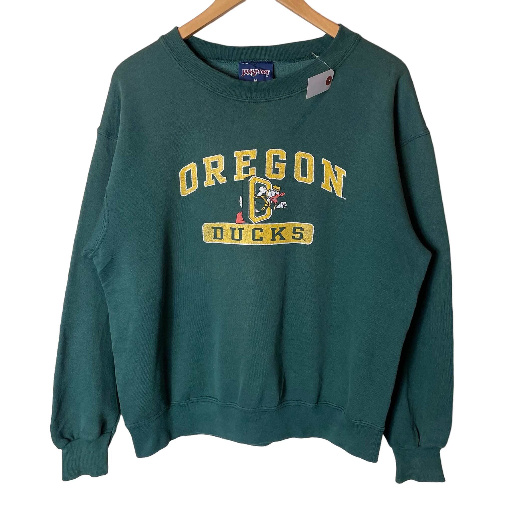 JANSPORT 90's OREGON DUCKS スウェット チーム系 M No.813