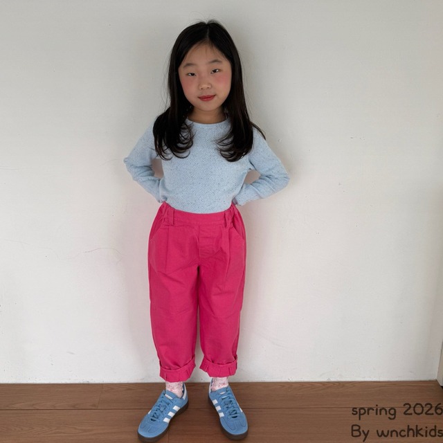 《送料無料》予約:さわやかコットンデニム【wnchkid’s】