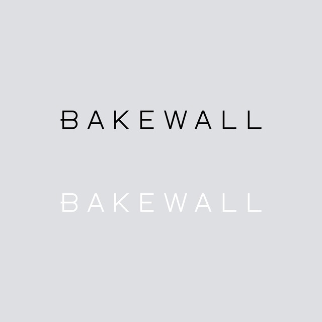 BAKEWALL LOGO CUTTING STICKER 【 S 】