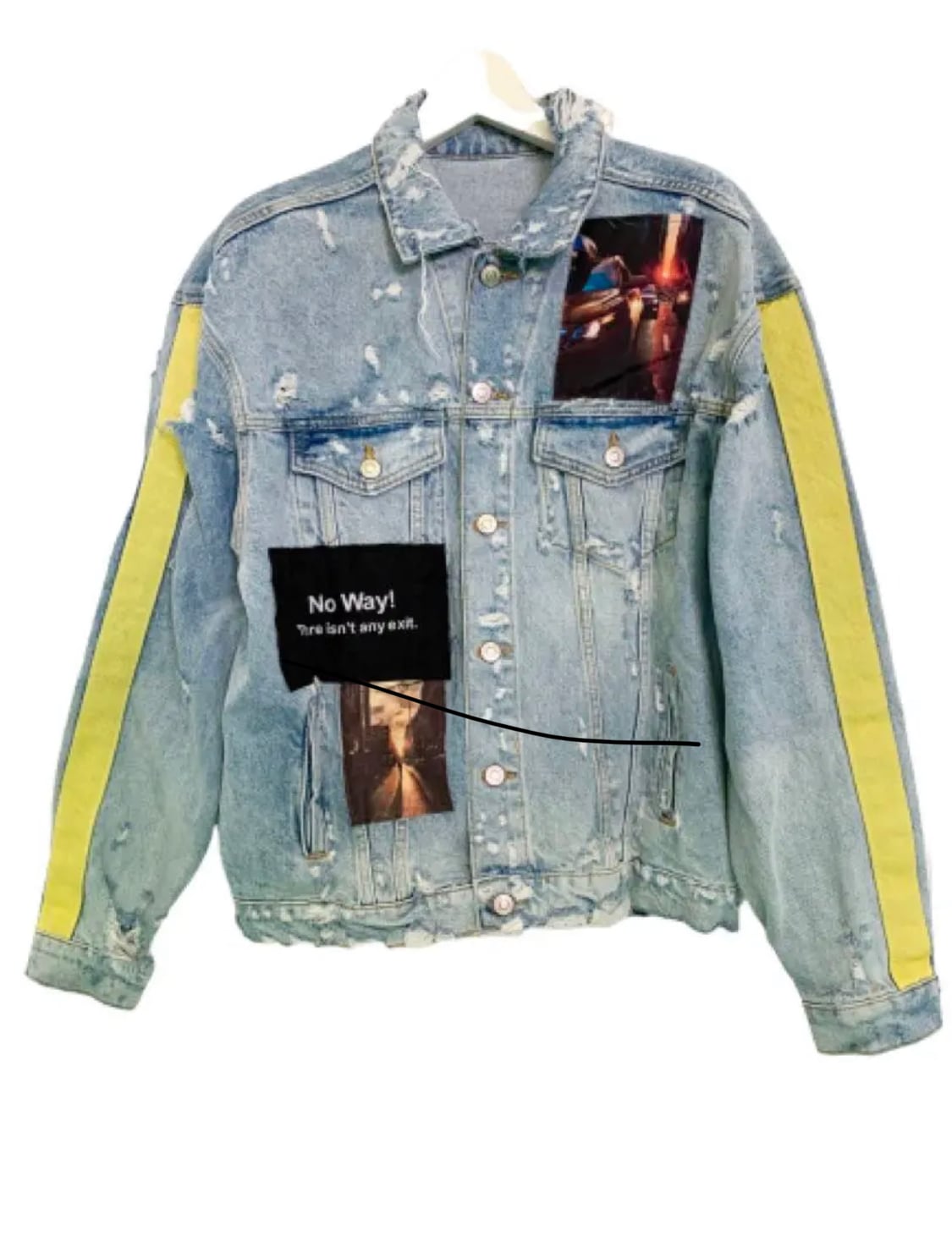 ZARA (ザラ) /  PHOTO DENIM JAKET