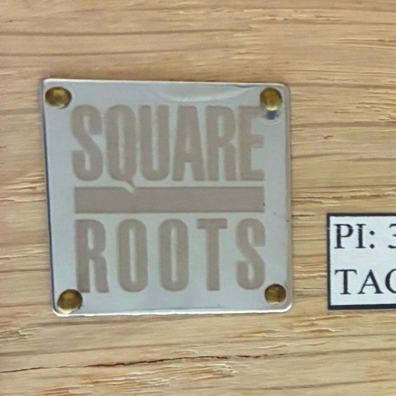 ASPLUND SQUARE ROOTS BISTRO SQUARE TABLE RAW OAK アスプルンド スクエアルーツ ビストロスクエアテーブルローオーク ナチュラル ブラウン カフェテーブル バー【未使用品】【未開封】【170サイズx2】