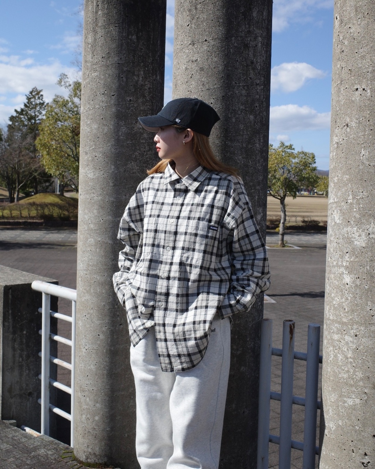 【XLARGE】PLAID L/S SHIRT【エクストララージ】