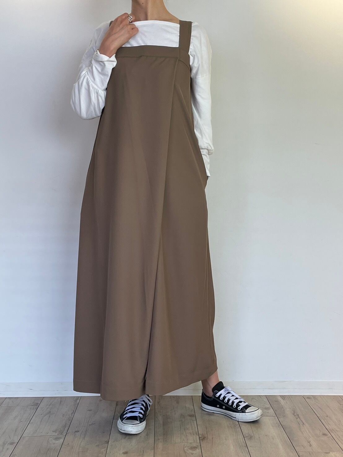 Pauline Bleu】Asimé Layered Salopette | BE THE ONE Co.,Ltd