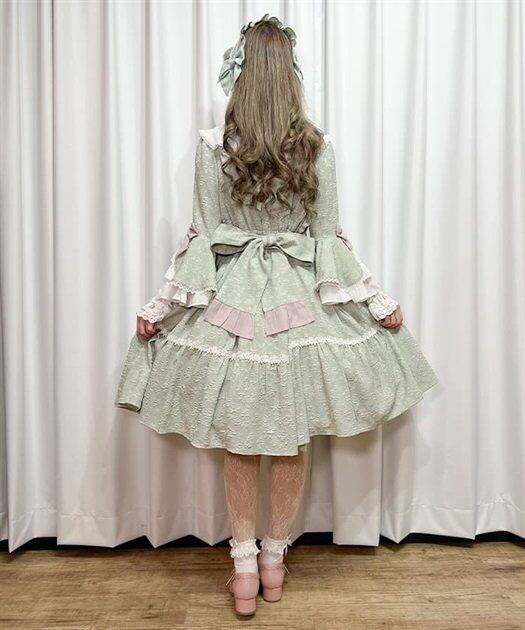 再入荷！】メアリー姫袖ドレス / a. axes femme【返品・交換・申込撤回  