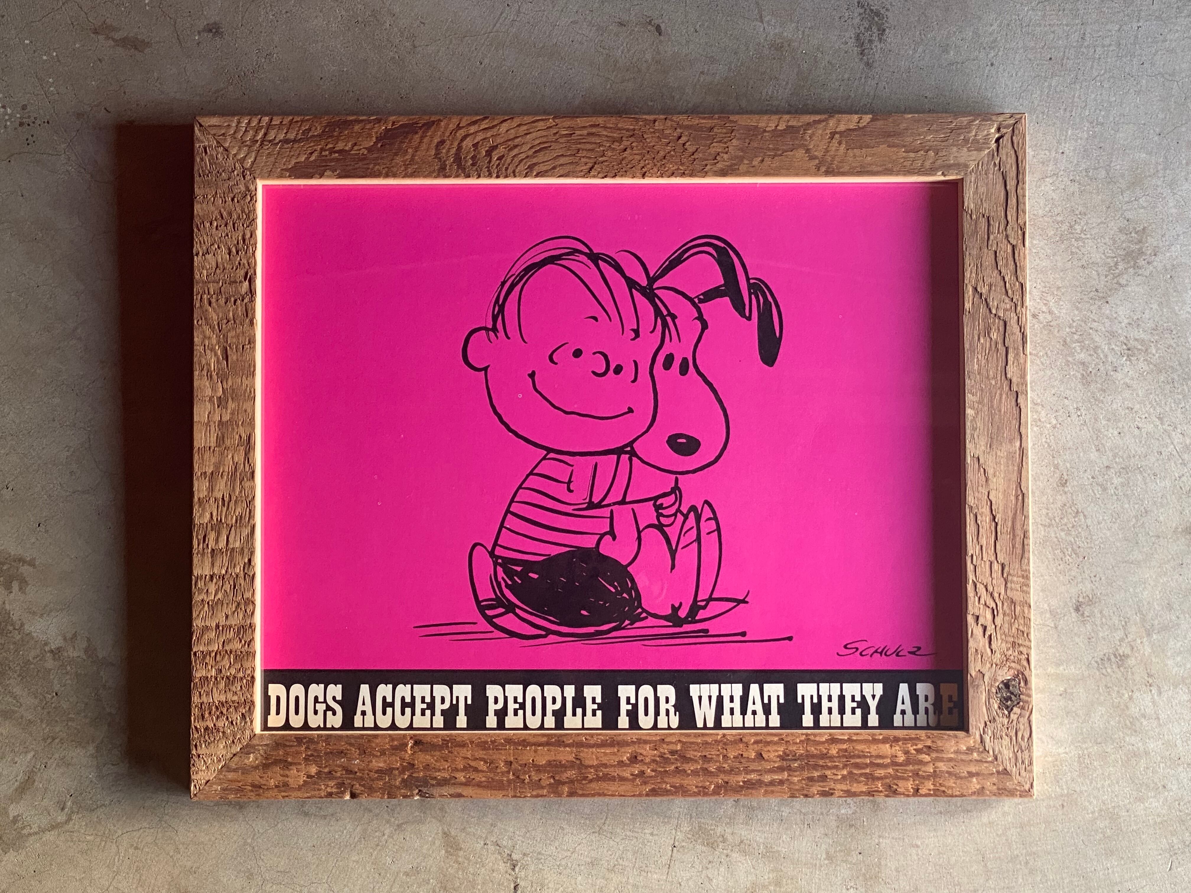 60s PEANUTS DATE BOOK POSTER FRAMING【4】 | CEREAL（シリアル）