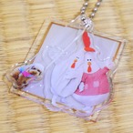 ●ガチャ全種類コンプリートセット● ちょ母３連アクリルキーホルダー カプセルトイ