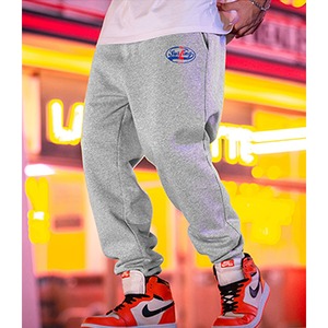 Wide silhouette sweat pants P038