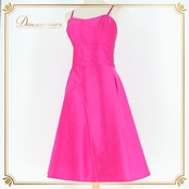 パーティドレス ワンピース ドレス ピンク系 パープル系 A・B・S Evening 発表会 ダンス 舞台 無地 キャミソール 結婚式 二次会 おしゃれ レディース