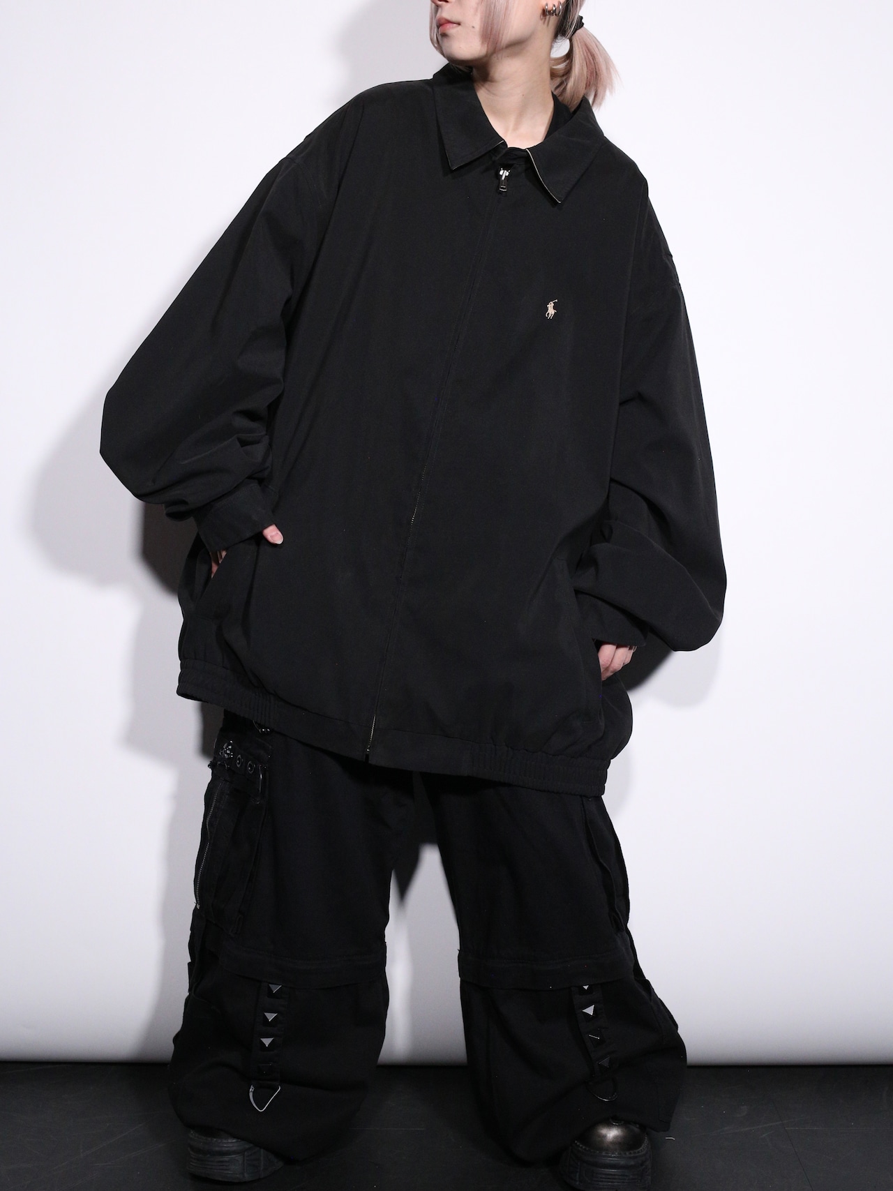 "Polo by Ralph Lauren" XXXLT super over silhouette drizzler jacket - 2