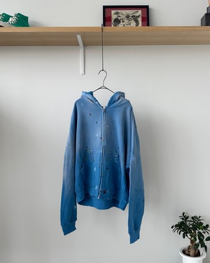 -MOOJI MOOJI- OVERSIZE ZIP UP HOODIE STREET