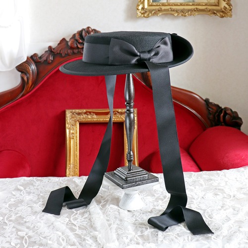 【1/10黒のみ入荷】】メリーエドワーディアンハット