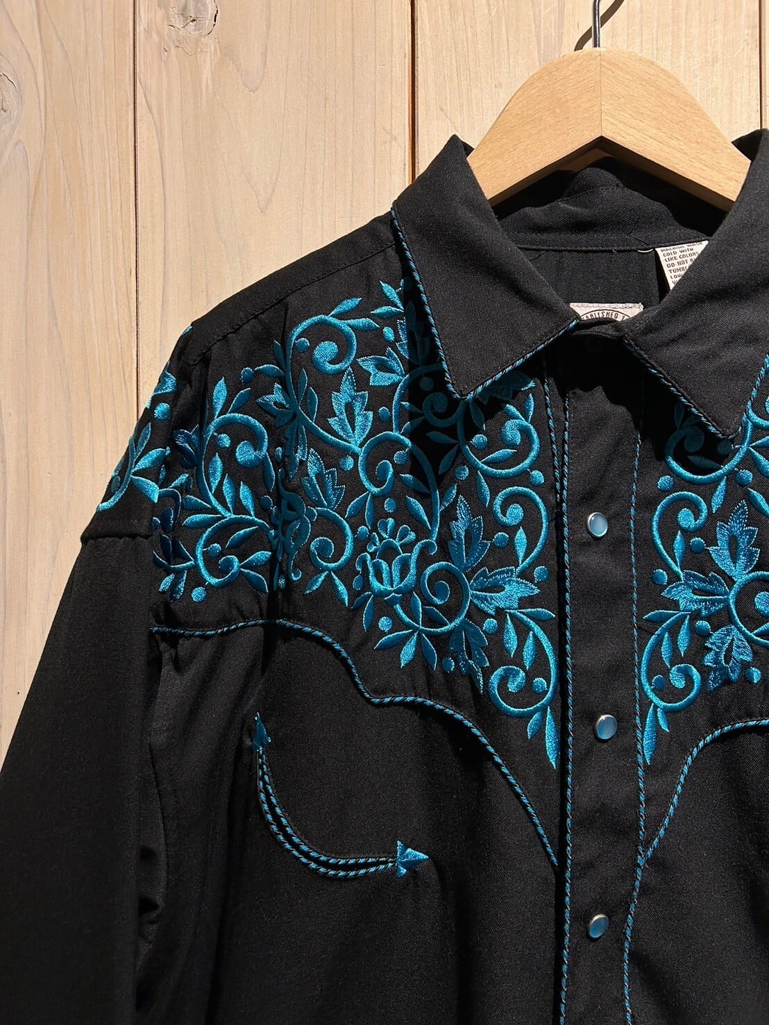a.k.a.C.a.k.a vintage】Beautiful Embroidery Vintage Loose Western  