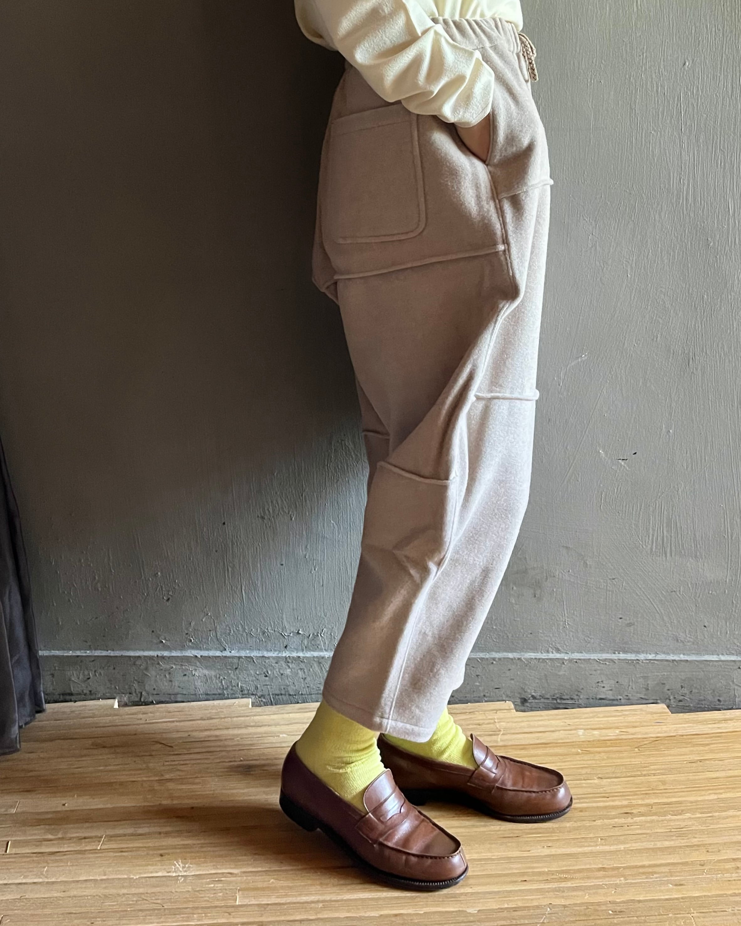 MITTAN｜ウールブランケットパンツ 薄々茶 PT-96 | CORNER_122