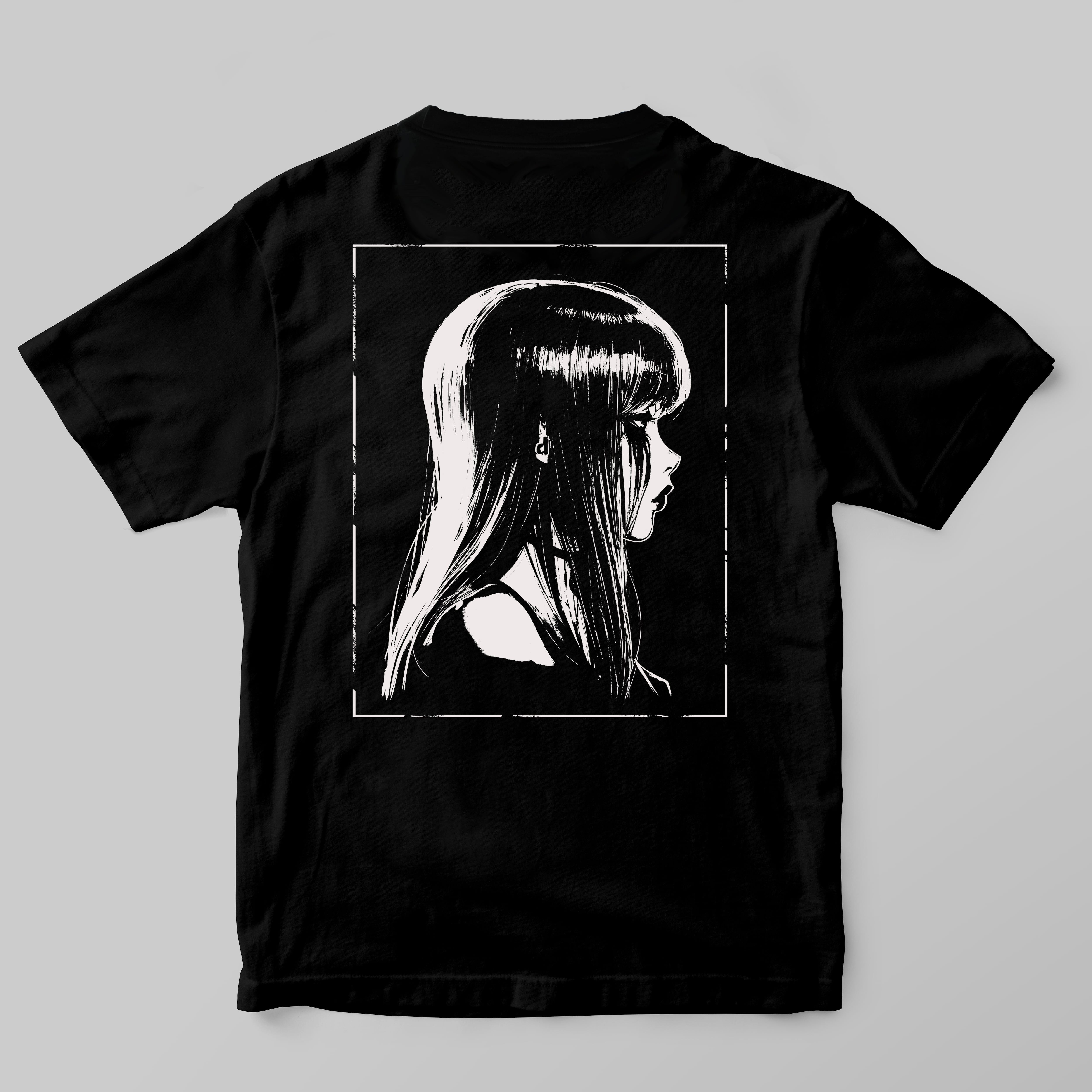 downy『8th monochrome』Tshirt Black | Rhenium Record web shop